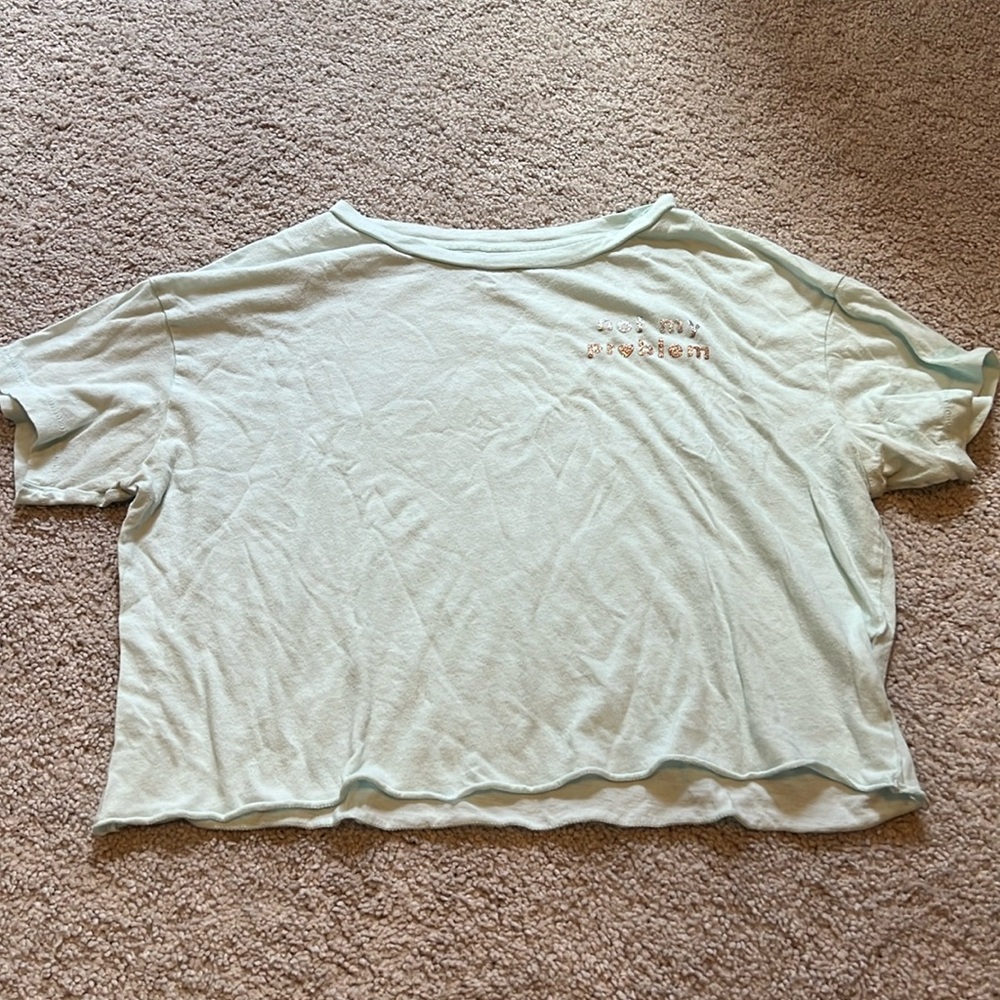 Not my problem crop top